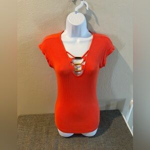 Top Orange S GUESS